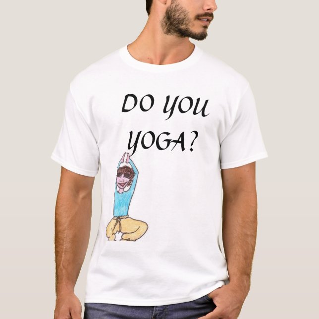 CAMISETA FAZ VOCÊ IOGA? (Frente)