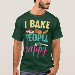 Camiseta Fazedor de bolo de cozinheiros Engraçado de touro