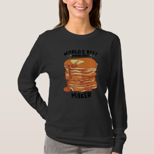 Camiseta Fazedor de Panqueca Mais Culinária de Panqueca do