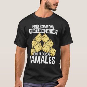 Camiseta Fazedor de Tamales Mexicano Envoltórios de Tamale