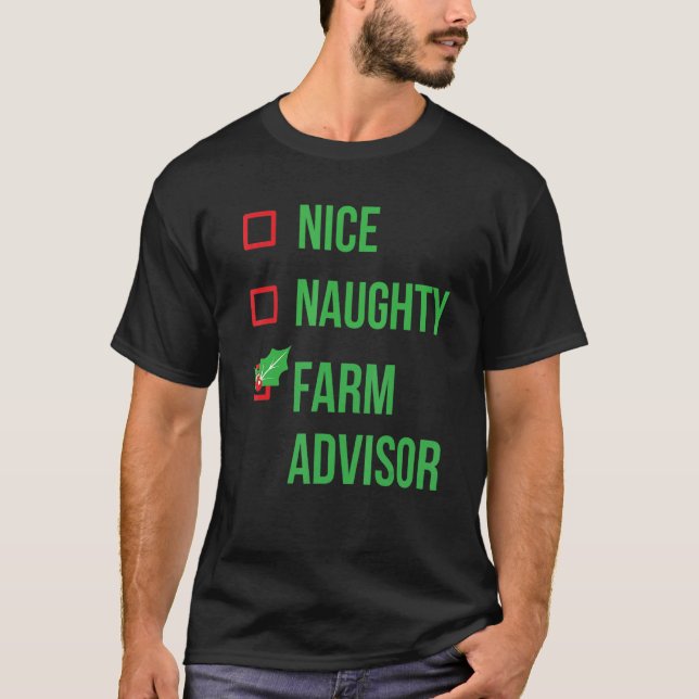 Camiseta Fazenda Advisor Funny Pajama Natal (Frente)