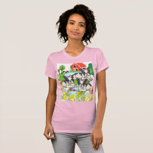 Camiseta Fazenda Amigos para Cuppies de Trio para sempre