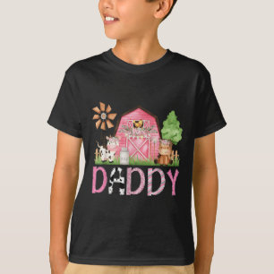 Camiseta Fazenda Animal de Aniversário Infantil Corresponde