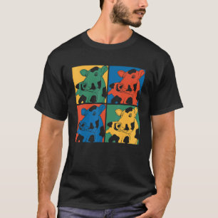 Camiseta Fazenda Animal de Fazenda Vaca Fazendeiro Pop Vaca