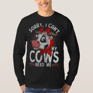 Camiseta Fazenda Animal Desculpa Não Ter Vacas Preciso De V