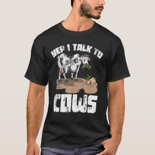 Camiseta Fazenda Animal Fazendeiro Ideia Vaca Fofa