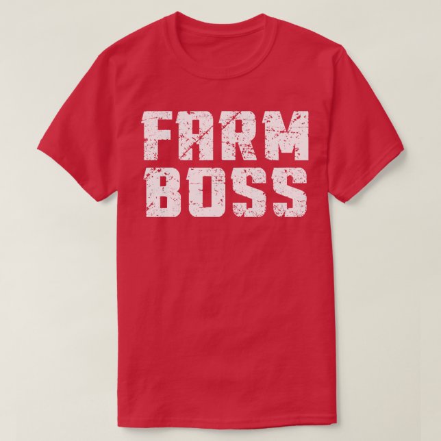 Camiseta Fazenda Boss (Frente do Design)