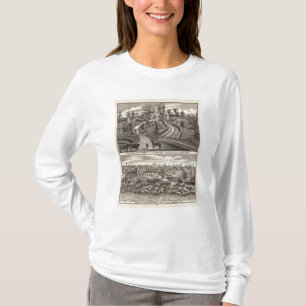 Camiseta Fazenda conservada em estoque verde, res