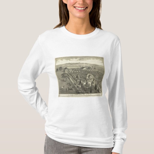 Camiseta Fazenda da avenida do Evergreen (Frente)