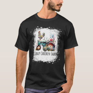 Camiseta Fazenda da Louca Senhora das Galinhas Galinha Bra