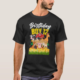 Camiseta fazenda de 12 de Boia de 12 anos
