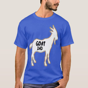 Camiseta Fazenda de animais Pai de cabra, fazendeiro, de ca