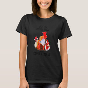 Camiseta Fazenda de Animais para Criação de Frangos e Aves
