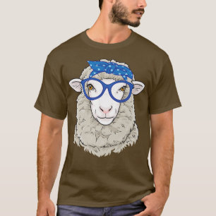 Camiseta Fazenda de animais para criação de ovinos