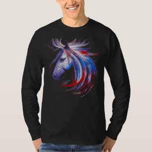 Camiseta Fazenda de Arte Equestre Colorida