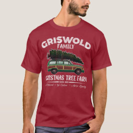 Camiseta Fazenda de Árvore de Natal da Família Griswold