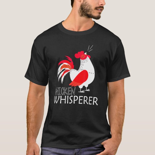 Camiseta Fazenda De Aves De Capoeira Frangos De Frango (Frente)