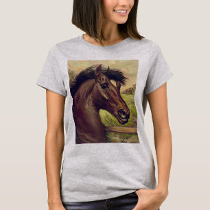 Camiseta fazenda de cavalo cavalaria esportes esporte caval