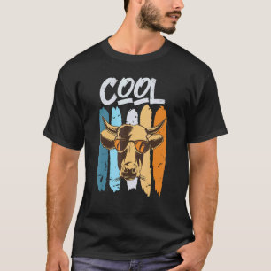 Camiseta Fazenda de Criação de Gado Bovino Cool Farmer