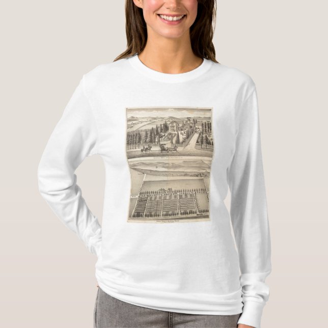 Camiseta Fazenda de Curtis, intervalo de Poirier (Frente)