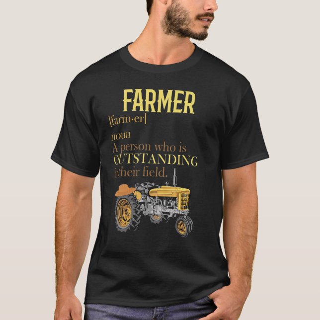 Camiseta Fazenda de Fazenda de Plantador (Frente)
