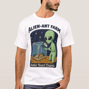 Camiseta Fazenda de formigas alienígenas - Especialistas em