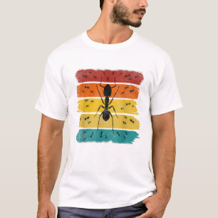 Camiseta Fazenda de Formigas Vintage Ant Keeper Retro
