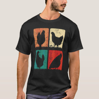 Camiseta Fazenda de Frangos Criadouro de Frangos Quintal do