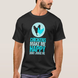 Camiseta Fazenda de Galinha Feliz Animal Fazendeiro