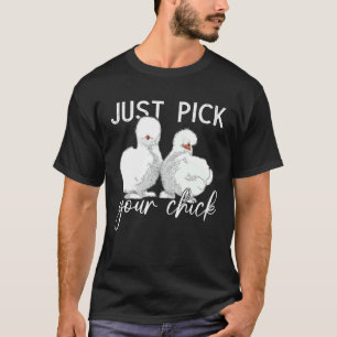 Camiseta Fazenda de Galinha Sedosa Escolha sua Seda Chinesa