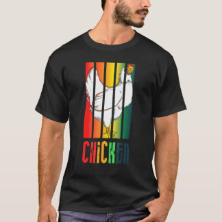 Camiseta Fazenda de Galos Arco-íris de Galinhas