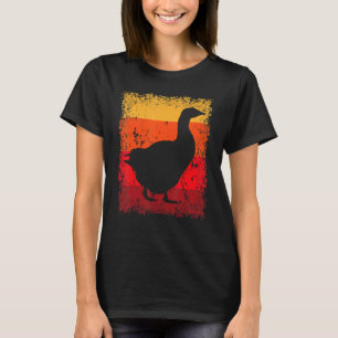 Camiseta Fazenda De Ganso Agricultura Aves De Capoeira Retr