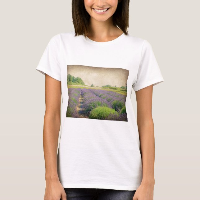 Camiseta Fazenda de Lavanda - Angustiado (Frente)