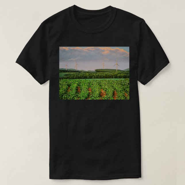 Camiseta Fazenda de moinho (Frente do Design)