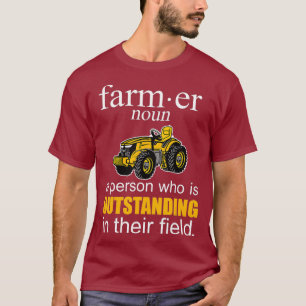 Camiseta Fazenda de Trator de Superfície Agrícola