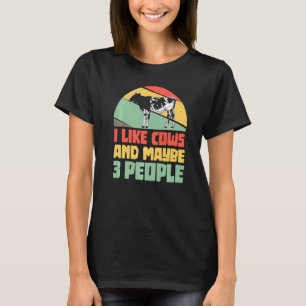 Camiseta Fazenda De Vaca Diversão Da Agricultura De Carne D