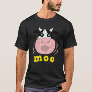 Camiseta Fazenda de Vaca para Crianças e Adultos