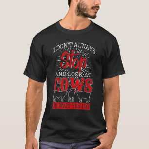 Camiseta Fazenda de Vaca Piada Fazendeiro de Vaca Diversão