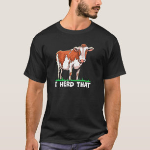 Camiseta Fazenda de Vacas Vida Animais de Rebanho Carne Reb