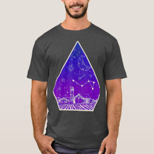 Camiseta Fazenda de vida - Fazendeiro do Campo de Estrelas 