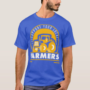 Camiseta Fazenda do gerador de tratores
