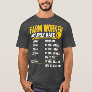 Camiseta Fazenda engraçada, Fazenda de agricultores com tax