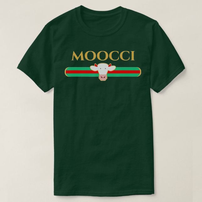 Camiseta Fazenda Engraçado das Vacas Moocci  (Frente do Design)