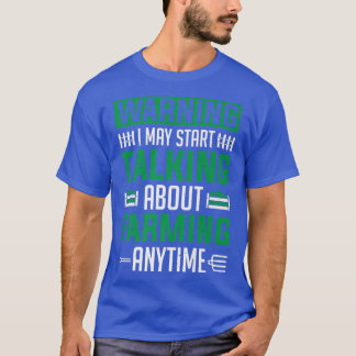 Camiseta Fazenda Farmer, Eu Posso Começar A Falar Sobre Agr