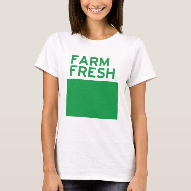 Camiseta Fazenda fresca (Frente)