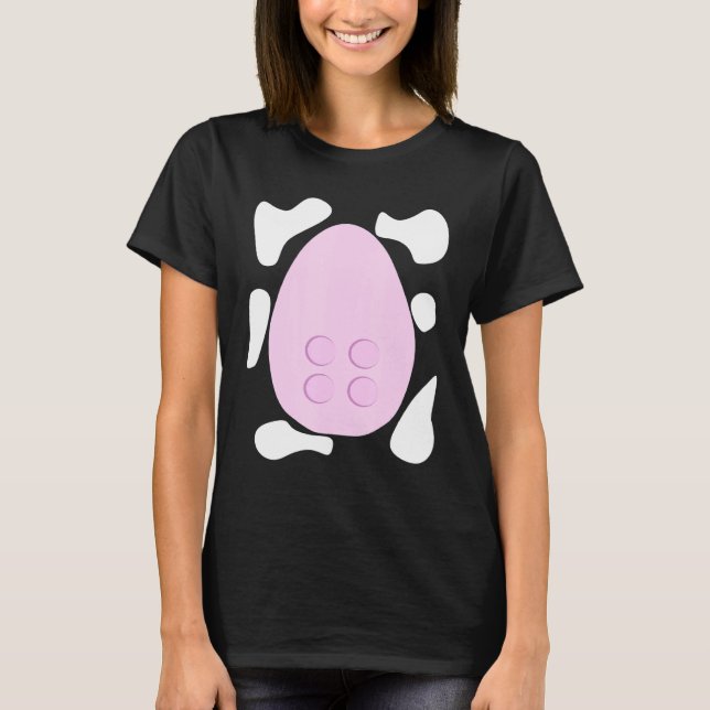 Camiseta Fazenda Leiteira Vaca Simples Figurino (Frente)