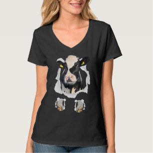 Camiseta Fazenda Mundial de Vacas Mulheres em Animais