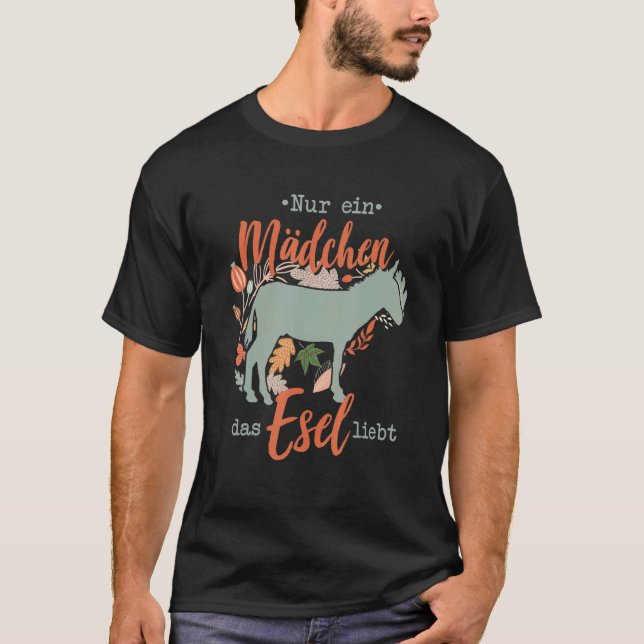 Camiseta Fazenda Para Raparigas Donkey (Frente)