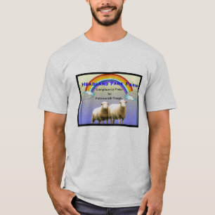 Camiseta Fazenda Poltroonish Sheeple do parque do