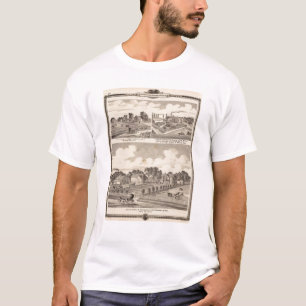 Camiseta Fazenda, residências & trabalhos da tubulação